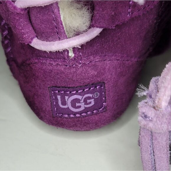 UGG® Mocassin Boy Girl Bootie 6-12 Months - Picture 7 of 9